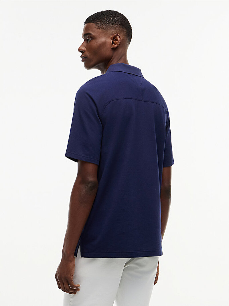 Unisex US Sailgp Pique Polo T-shirt Lacivert MN0MN00053DY4