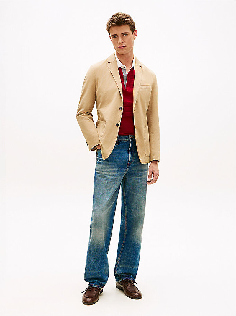 Erkek Dc Cotton Blazer Bej MW0MW40753RBT