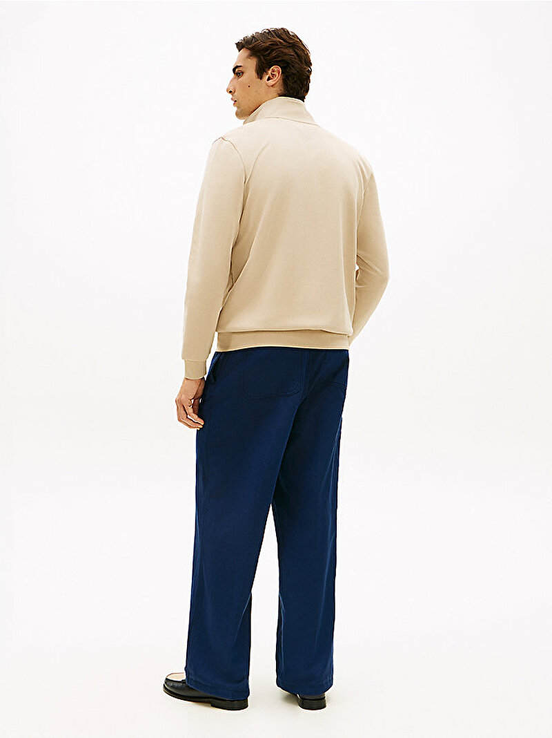 Erkek Essential Intechno Sweatshirt Bej MW0MW41758RBT