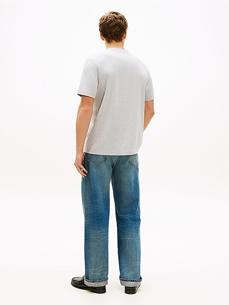 Erkek Icon Graphic T-shirt Gri MW0MW42302P01