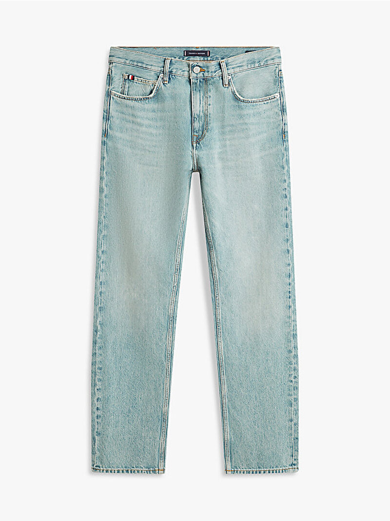 Erkek Regular Straight Jean Pantolon Mavi MW0MW423311AD