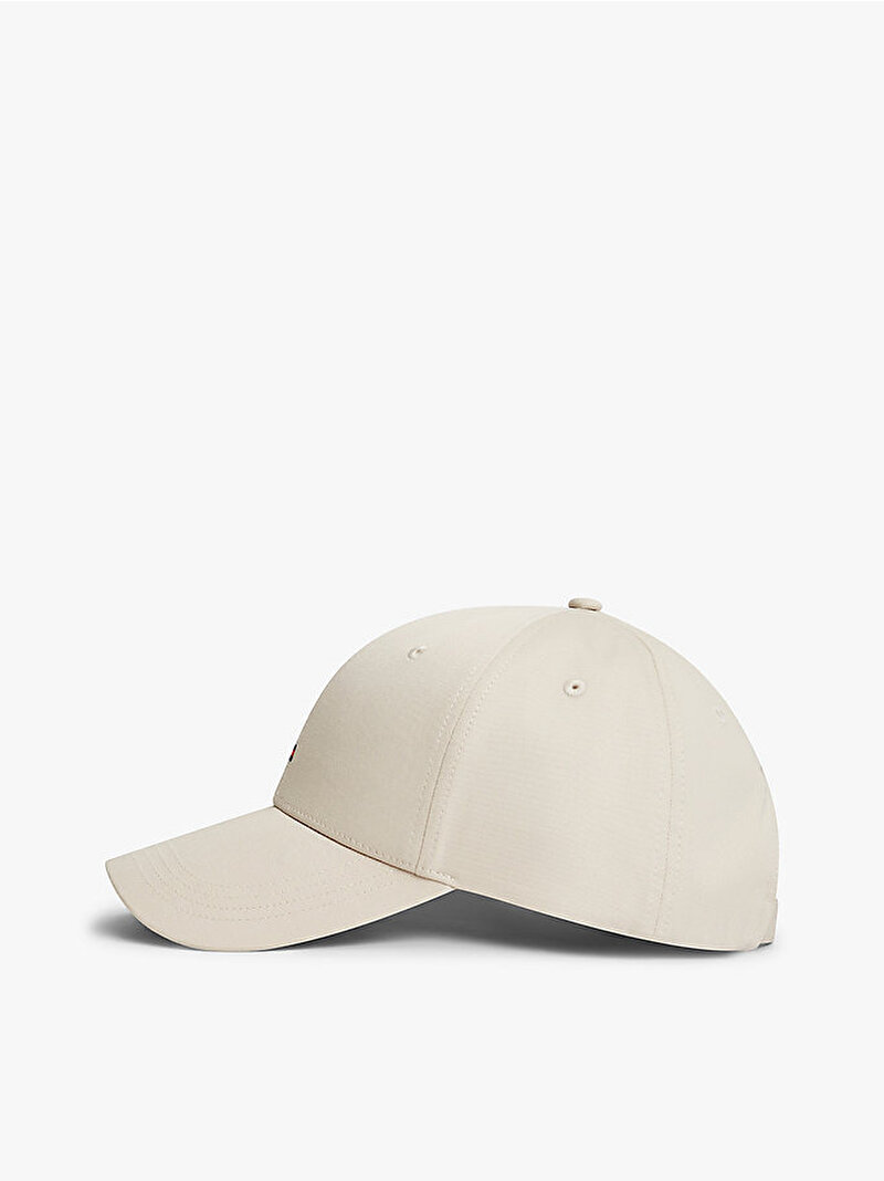 Erkek TH Flag Cotton 6 Panel Şapka Bej AM0AM13008ACI
