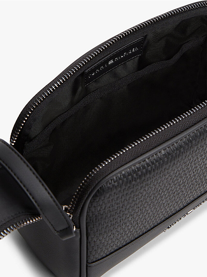 Erkek TH Woven Washbag Siyah AM0AM14098BDS