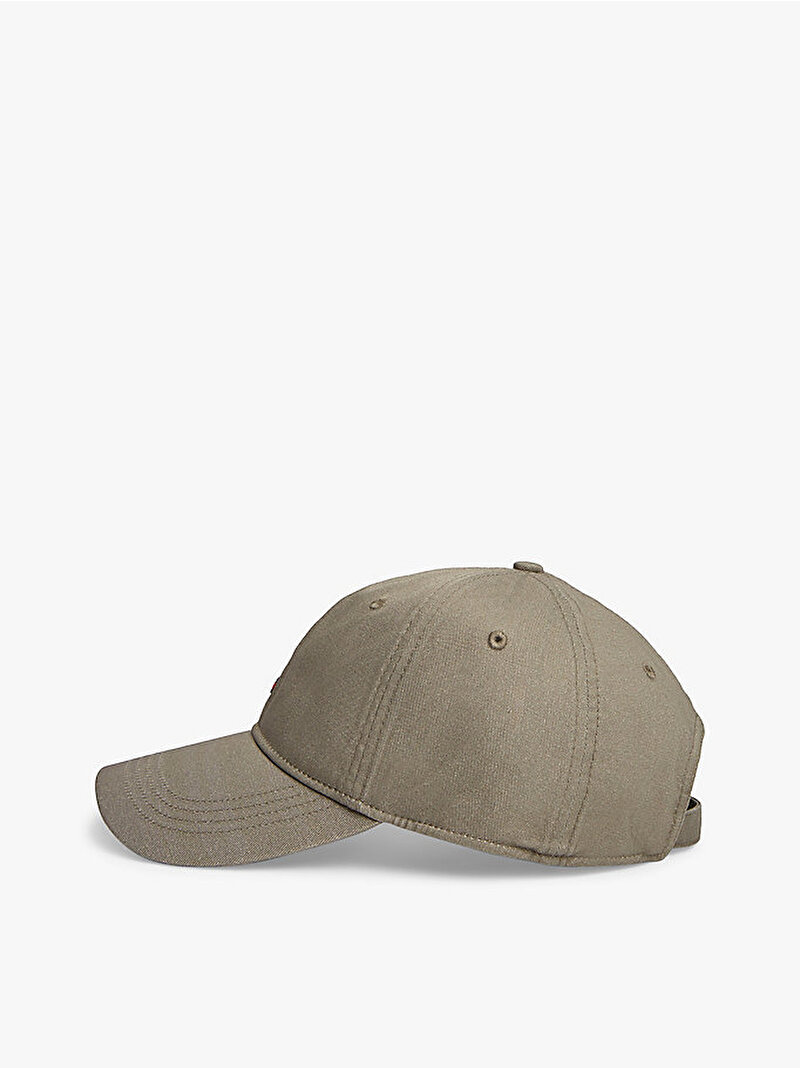 Erkek TH Flag Soft 6 Panel Şapka Yeşil AM0AM14099GXR
