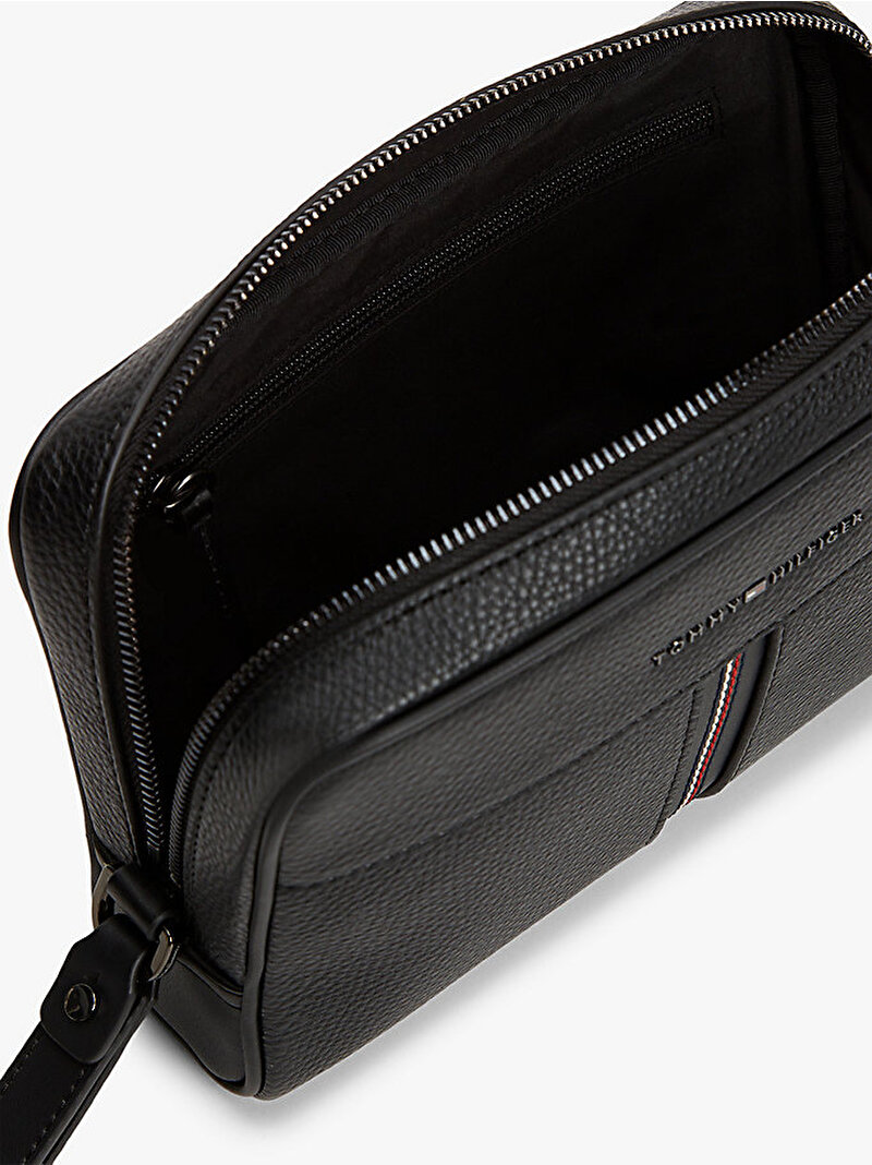 Erkek TH Central Pouch Çanta Siyah AM0AM14173BDS