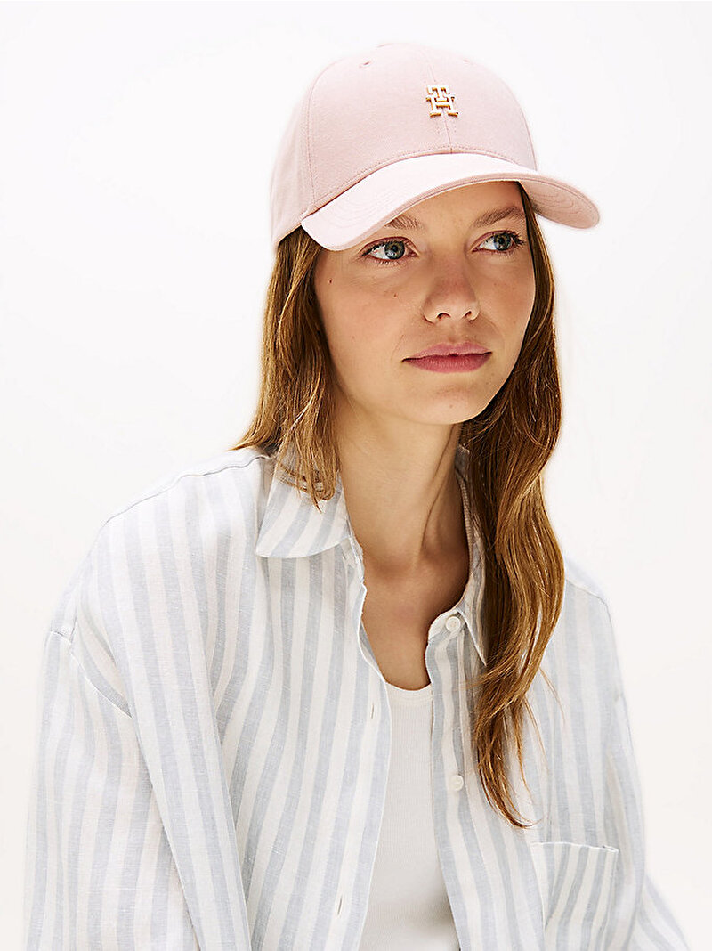 Kadın TH Elevated Chic Şapka Pembe AW0AW17631TQN