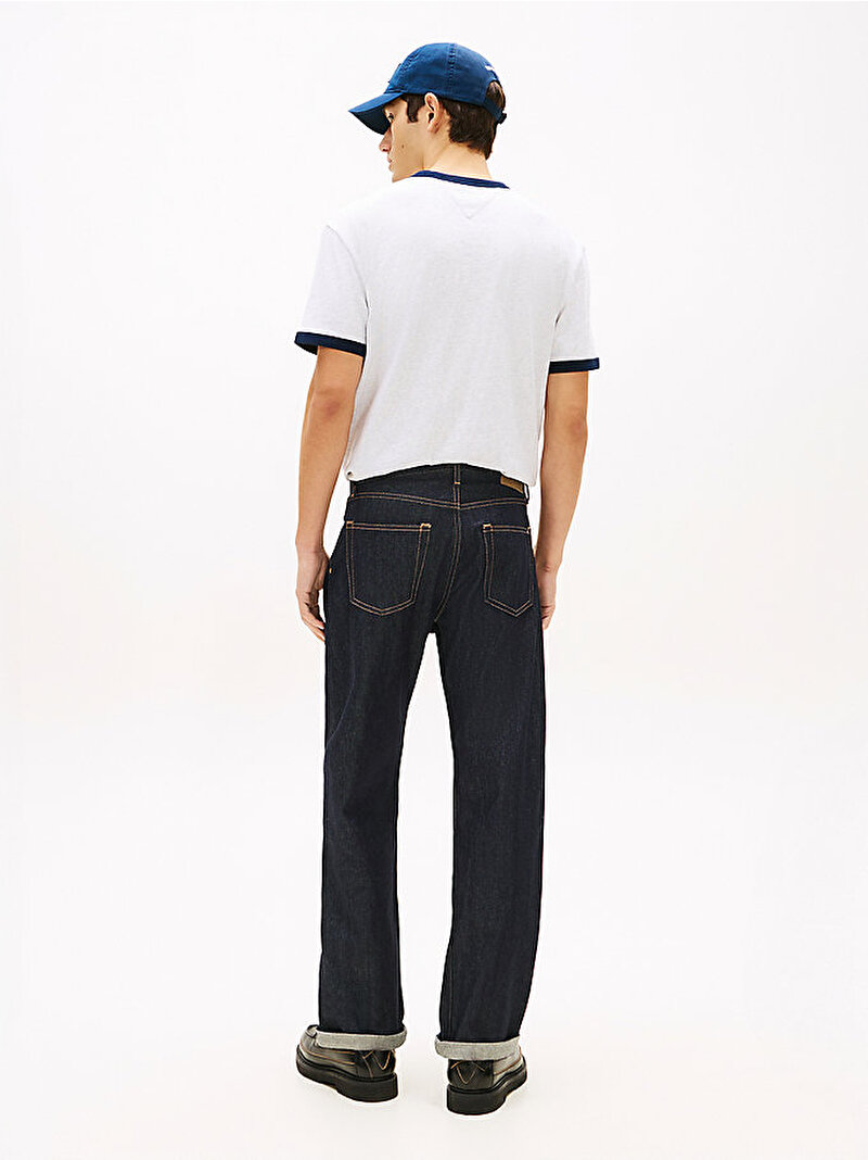 Erkek Regular Straight Jean Pantolon Lacivert DM0DM225011BK