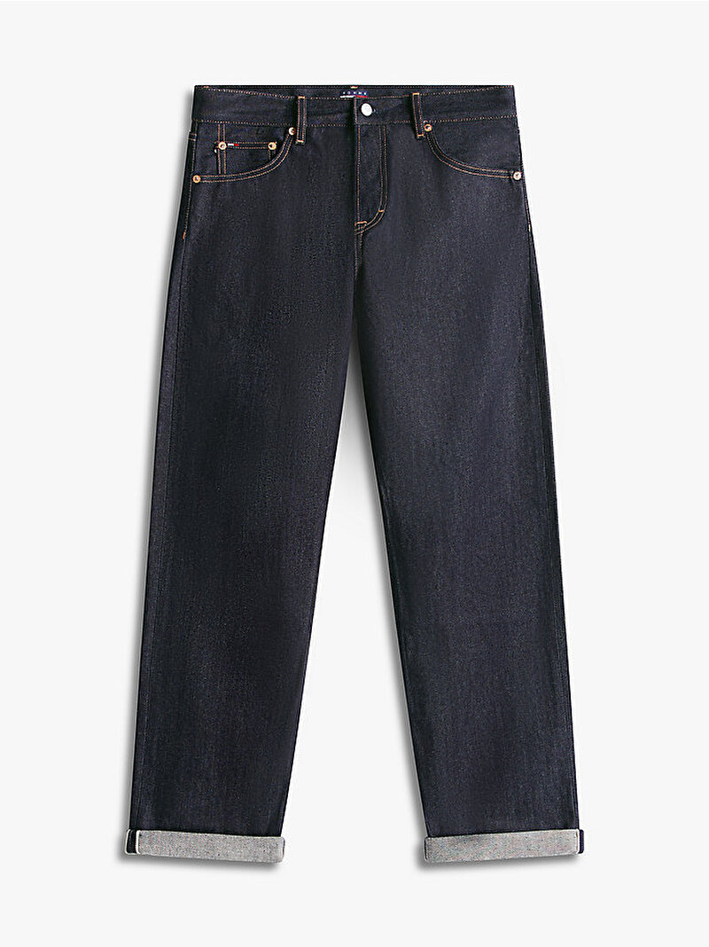 Erkek Regular Straight Jean Pantolon Lacivert DM0DM225011BK