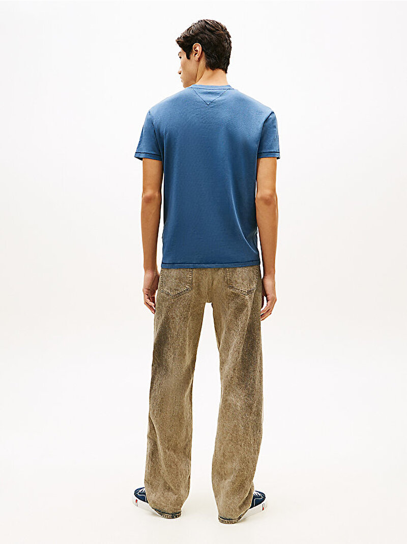 Erkek TJM Regular Waving T-shirt Lacivert DM0DM22520C1G