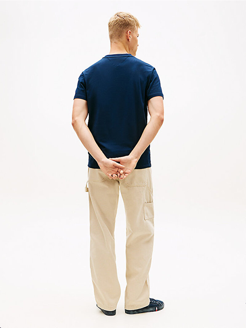 Erkek TJM Regular Vintage T-shirt Lacivert DM0DM22548C1G
