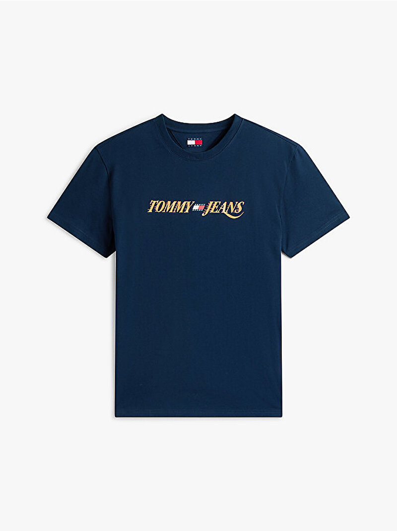 Erkek TJM Regular Vintage T-shirt Lacivert DM0DM22548C1G