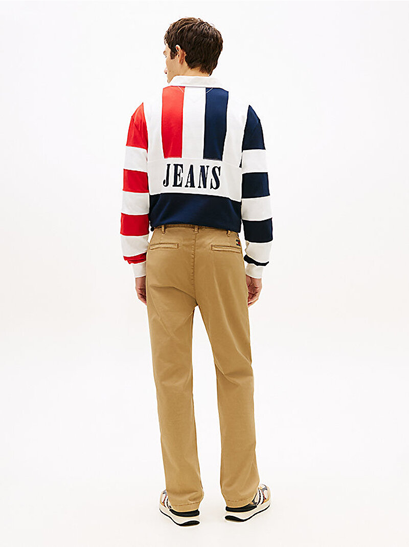 Erkek TJM Otis Cotton Chino Pantolon Bej DM0DM22649AEN