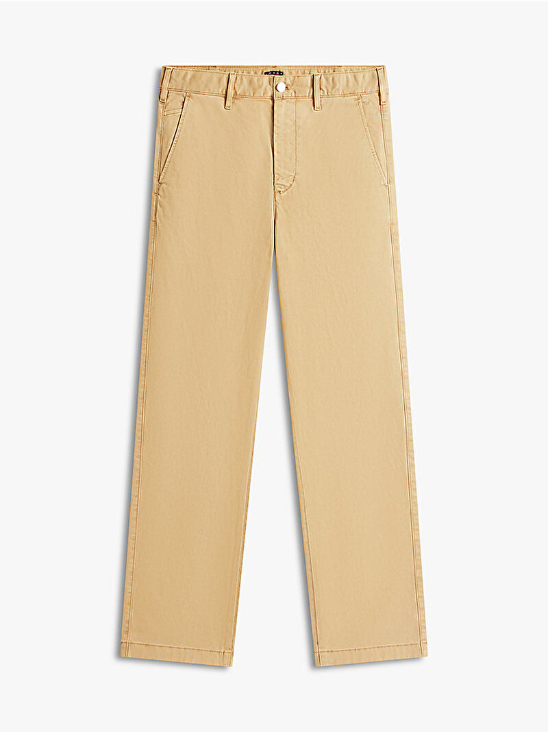 Erkek TJM Otis Cotton Chino Pantolon Bej DM0DM22649AEN