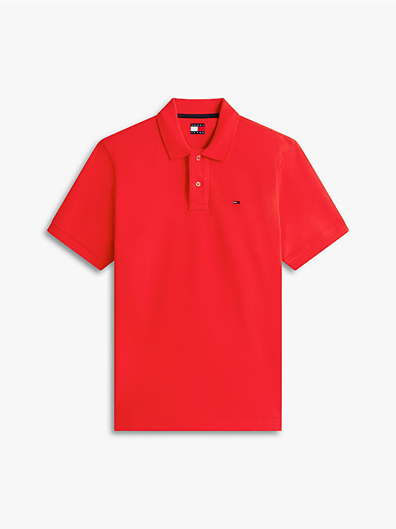 Erkek TJM Regular Polo T-shirt Kırmızı DM0DM22711XL8