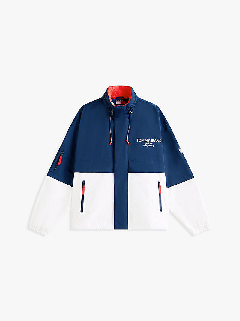 Erkek TJM Colorblock Rüzgarlık Ceket Çok renkli DM0DM22739C1G