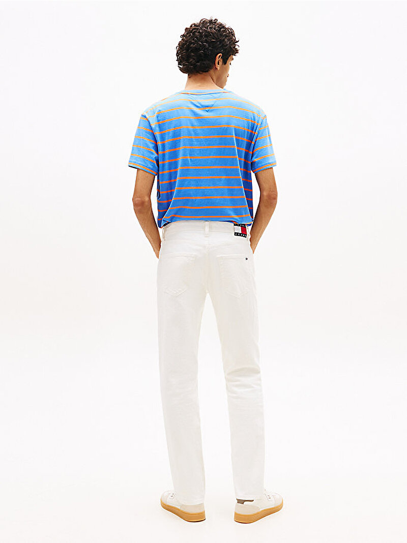 Erkek Scanton Slim Jean Pantolon Beyaz DM0DM232701D0