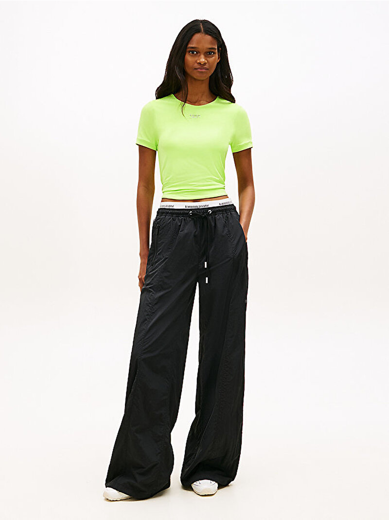 Kadın TJW Slim Siver T-shirt Yeşil DW0DW22284LT3