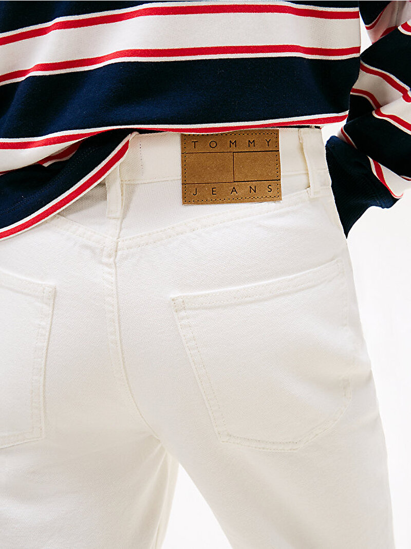 Kadın Layla Hr Slim Jean Pantolon Beyaz DW0DW227731D0