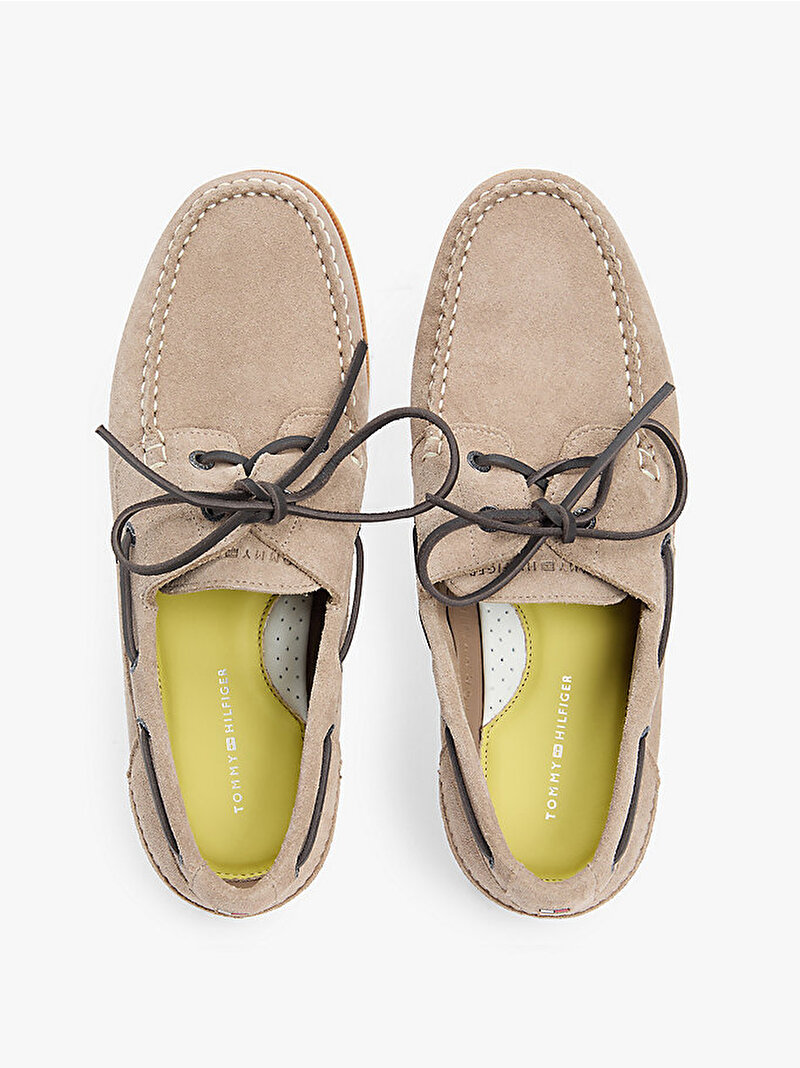 Erkek TH Boat Loafer Bej FM0FM05387AFE