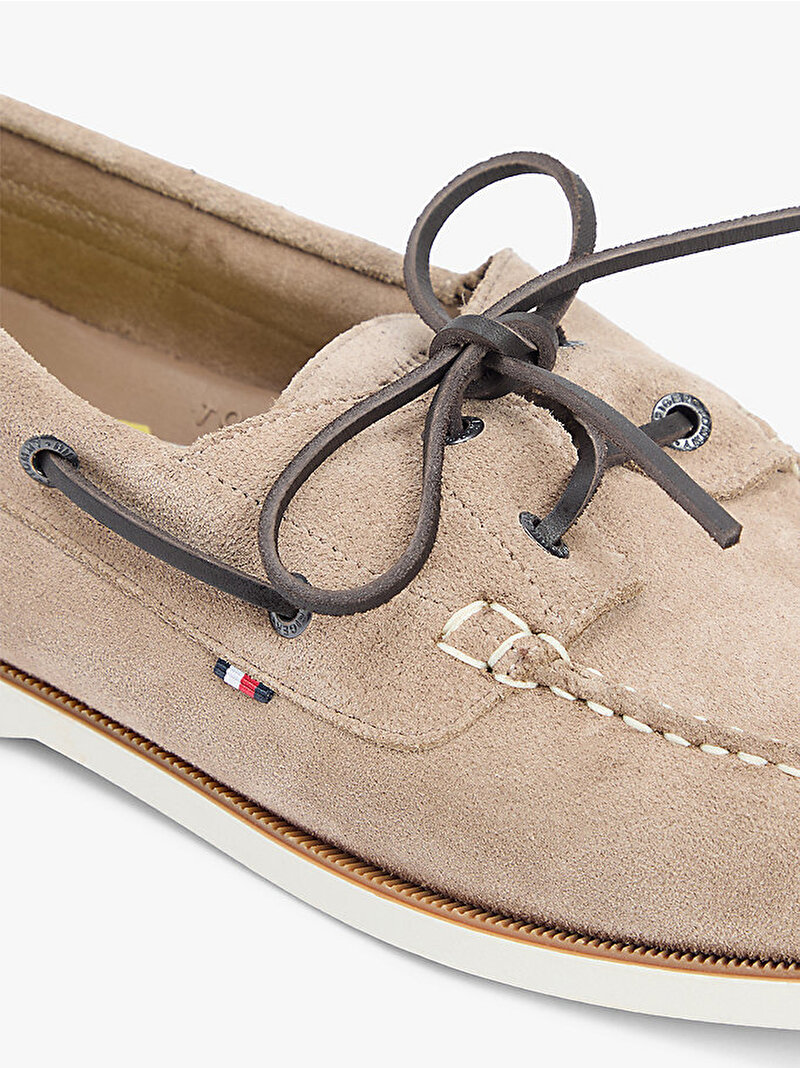 Erkek TH Boat Loafer Bej FM0FM05387AFE