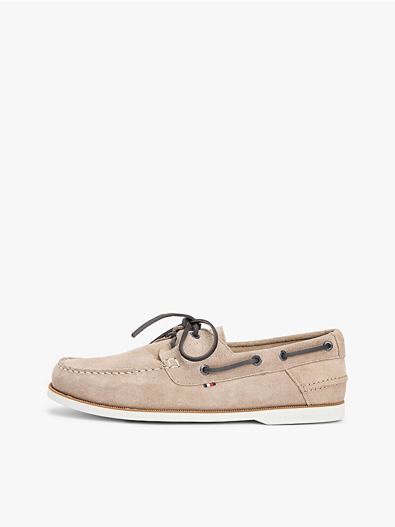Erkek TH Boat Loafer Bej FM0FM05387AFE
