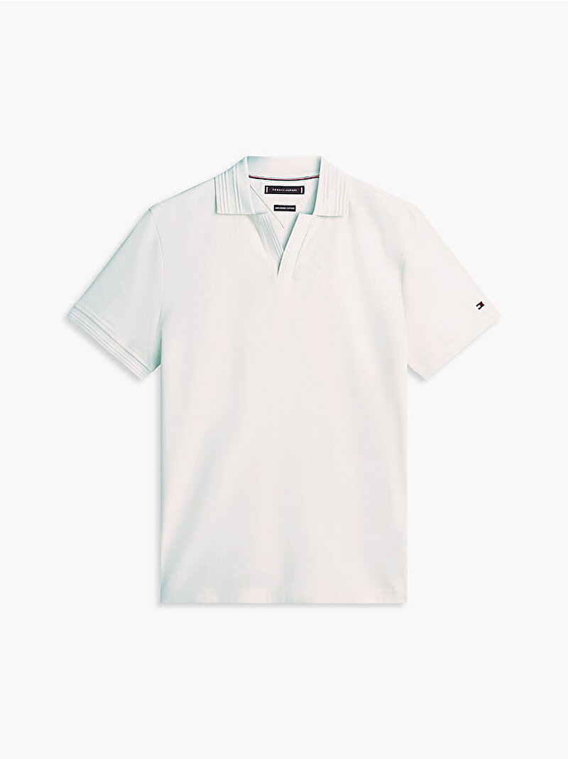 Erkek Collar Intrest Inter Polo T-shirt Beyaz MW0MW42745Z00