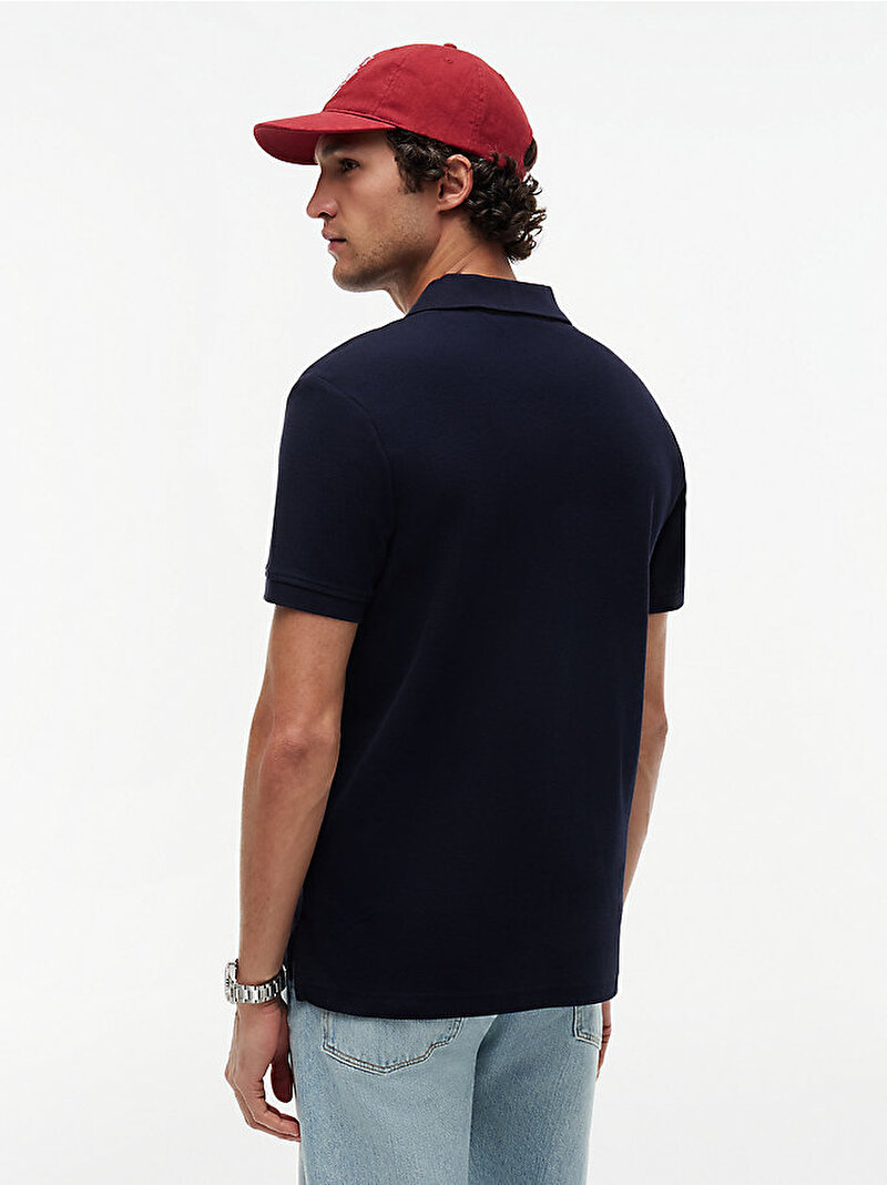 Erkek TH Regular Polo T-shirt Lacivert MW0MW43046DW5
