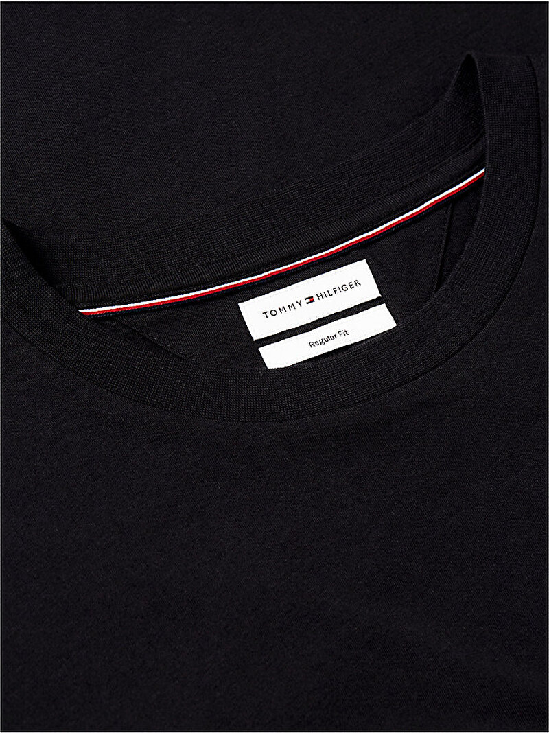 Erkek Stack Regular T-shirt Siyah MW0MW43224BDS