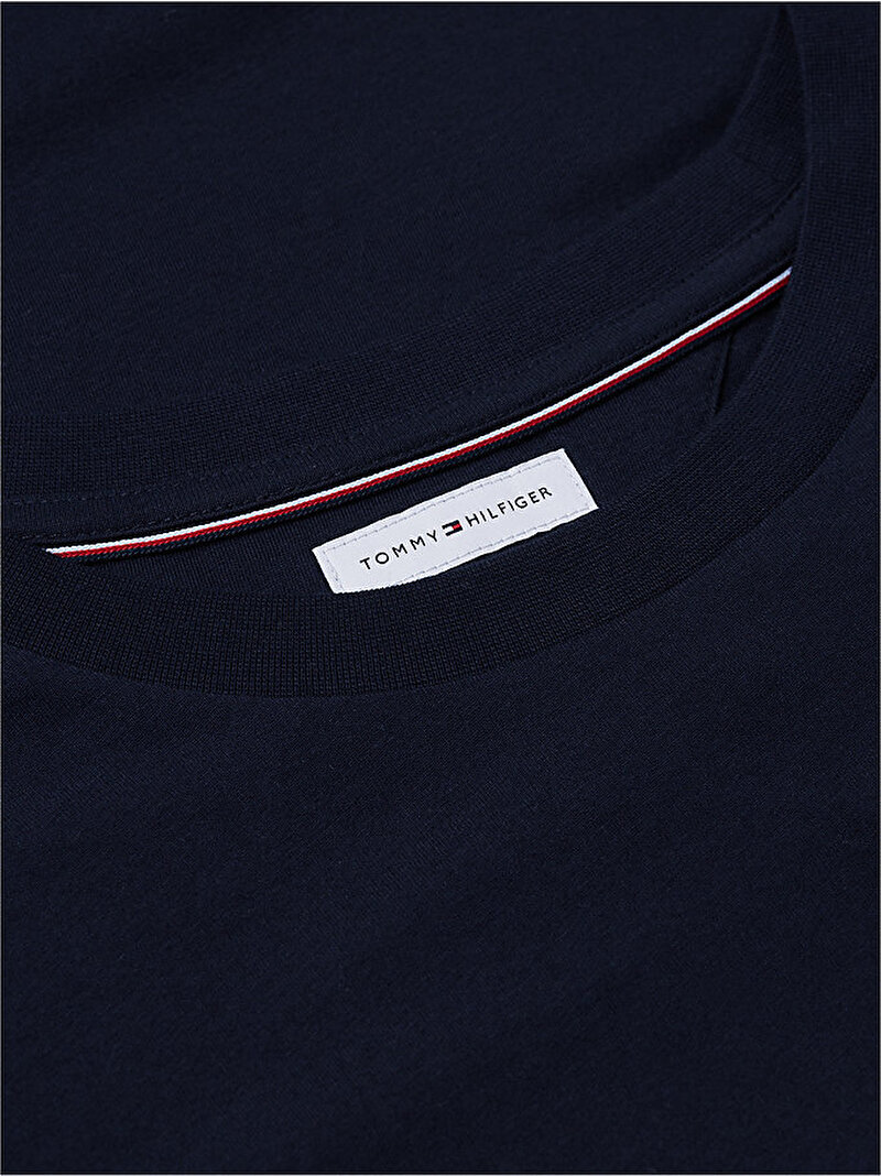 Erkek Stack Regular T-shirt Lacivert MW0MW43225DW5