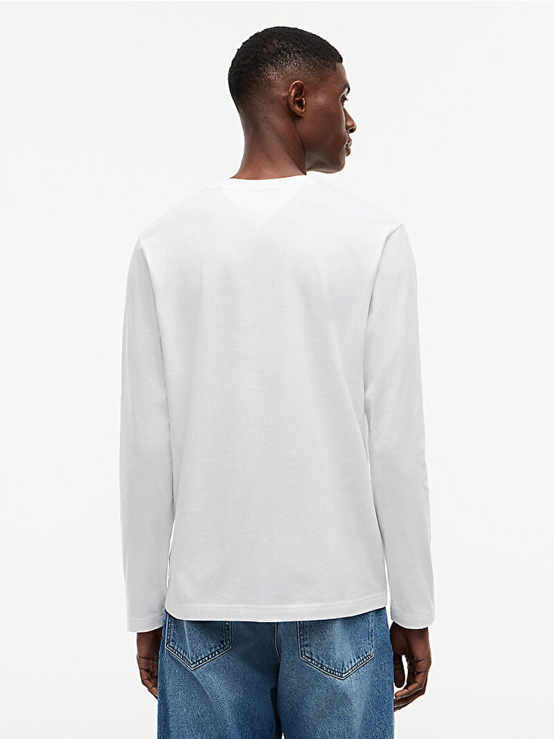 Erkek Stack Regular T-shirt Beyaz MW0MW43225YBR