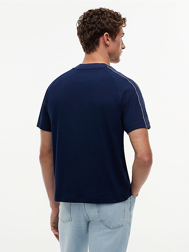 Erkek Countries Relaxed T-shirt Lacivert MW0MW43897DCC