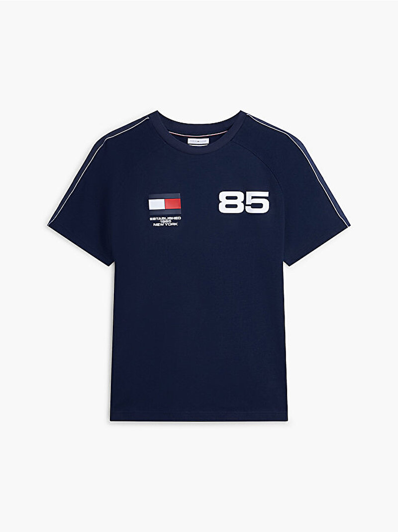 Erkek Countries Relaxed T-shirt Lacivert MW0MW43897DCC