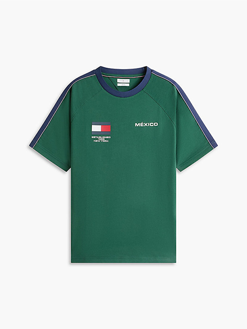 Erkek Countries Relaxed T-shirt Yeşil MW0MW43897L2N