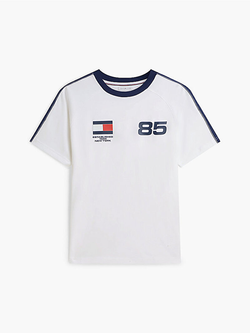 Erkek Countries Relaxed T-shirt Beyaz MW0MW43897YBR