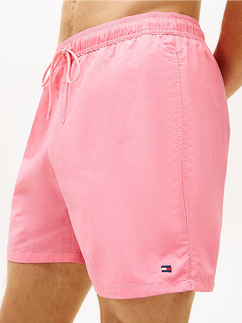 Erkek Medium Drawstring Deniz Şortu Pembe UM0UM03477THH