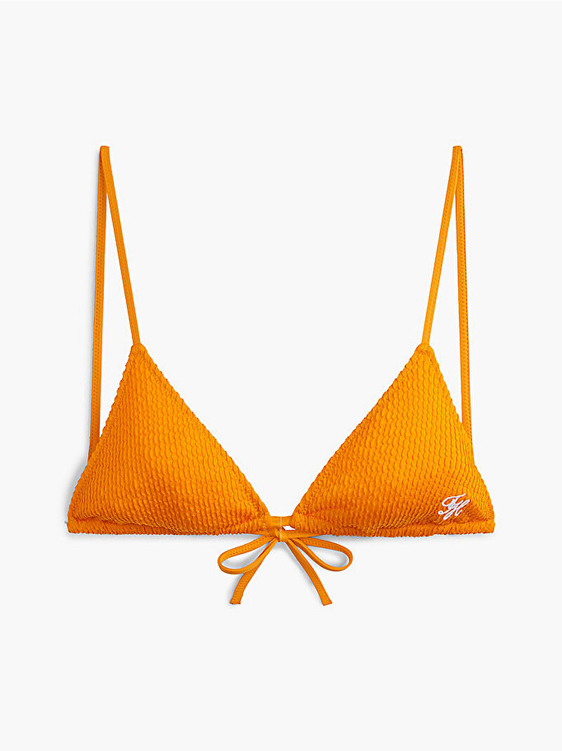 Kadın Üçgen Bikini Üstü Turuncu UW0UW06399SGD