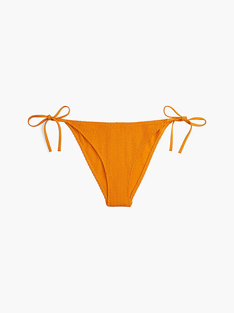 Kadın String Side Tie Bikini Altı Turuncu UW0UW06402SGD