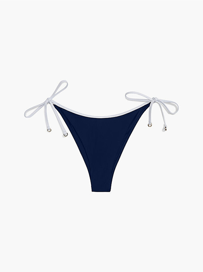 Kadın Side Tie Bikini Altı Lacivert UW0UW06448C7G