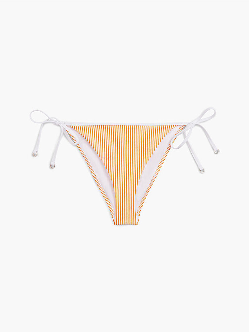 Kadın String Side Tie Bikini Altı Turuncu UW0UW064510LA