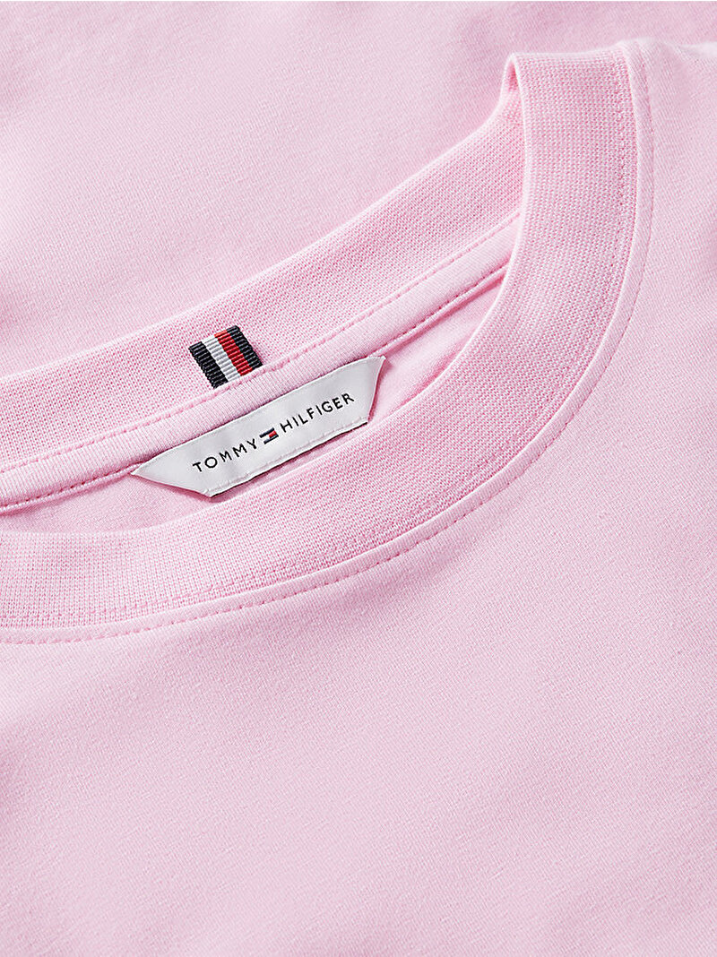 Kadın TH Regular T-shirt Pembe WW0WW49941TOL