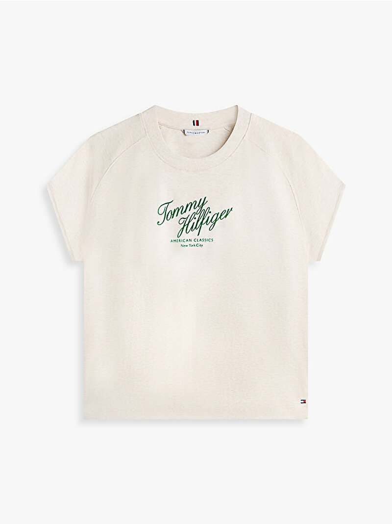 Kadın Seasonal T-shirt Beyaz WW0WW50787ADK
