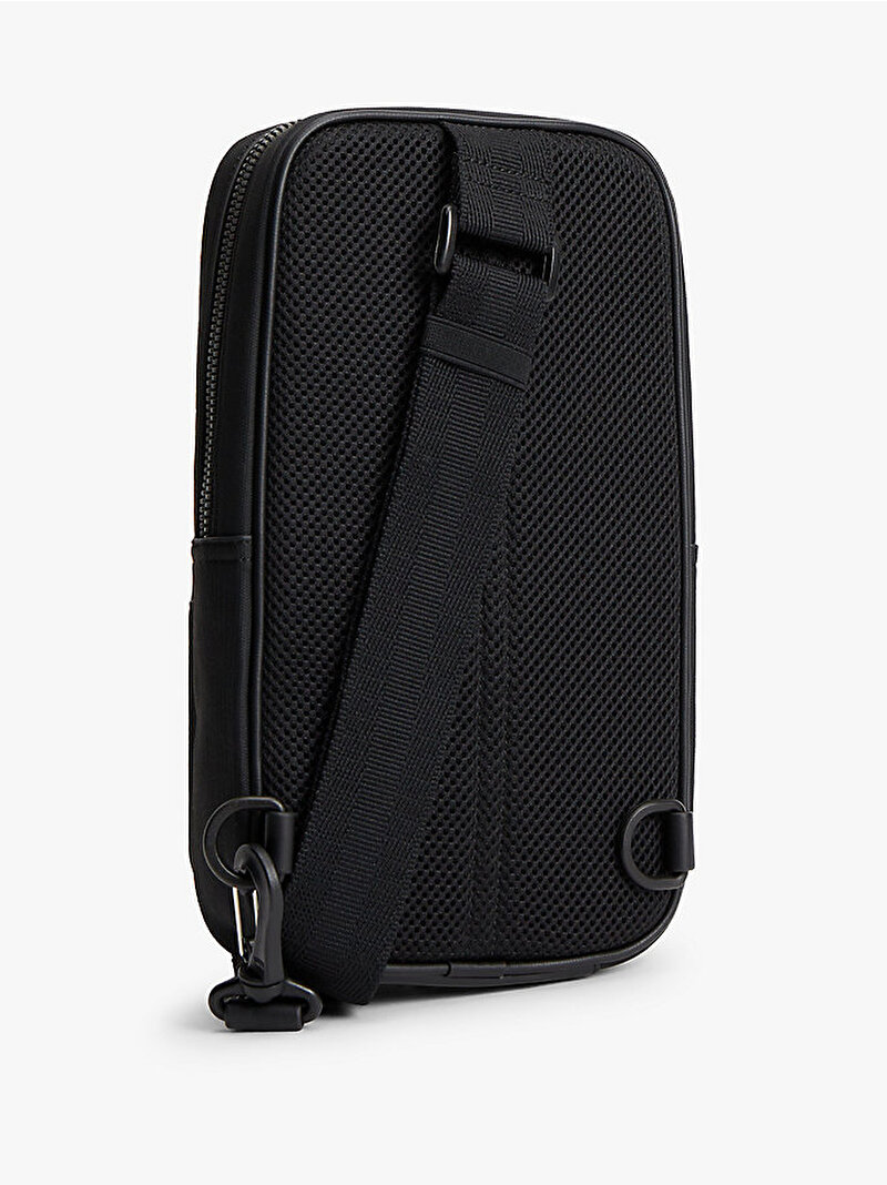 Erkek TH Foundation Sling Bel Çantası Siyah AM0AM14466BDS