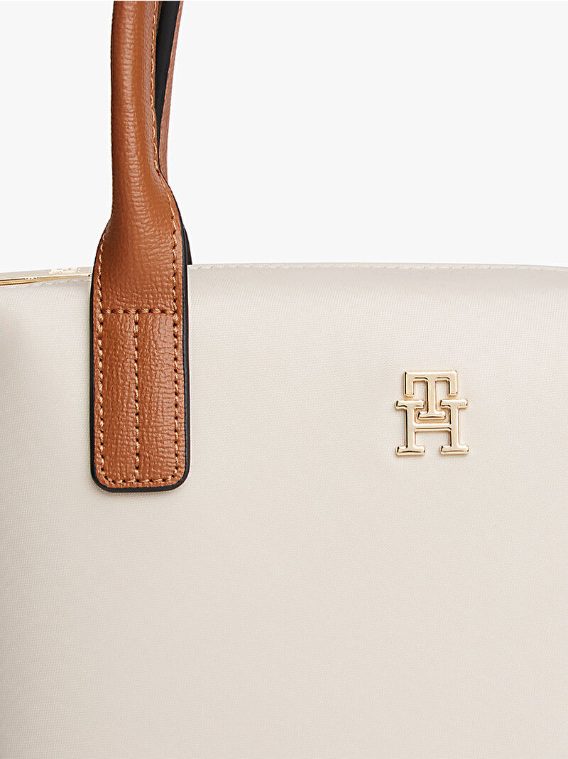 Kadın Popette Mini Tote Çanta Bej AW0AW17709AEO