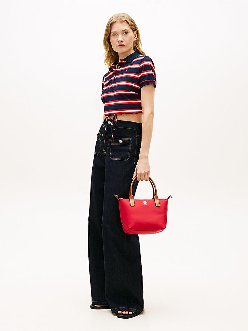 Kadın Popette Mini Tote Çanta Kırmızı AW0AW17709XLG