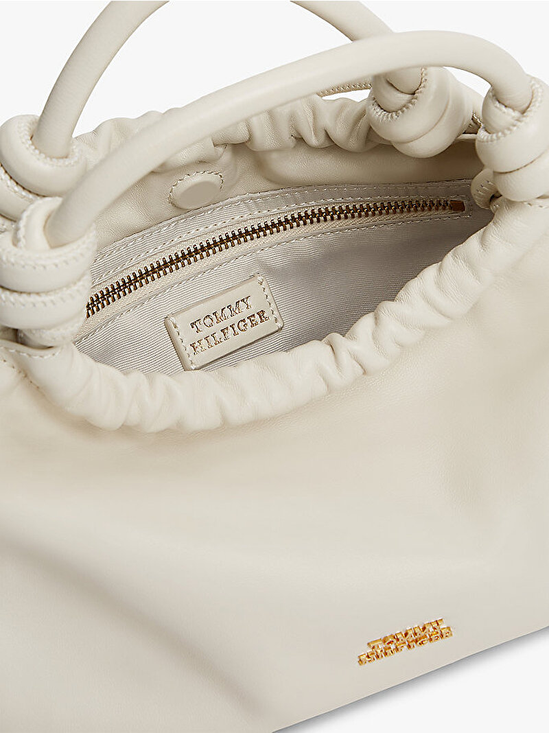 Kadın TH Soft Leather Çapraz Çanta Bej AW0AW18369AEO