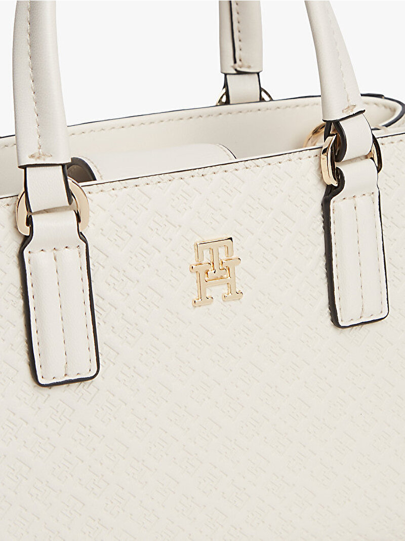 Kadın TH Daily Mini Tote Çanta Bej AW0AW18416AEO