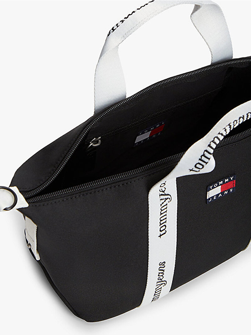 Kadın TJW Essential Daily Mini Tote Çanta Siyah AW0AW18460BDS