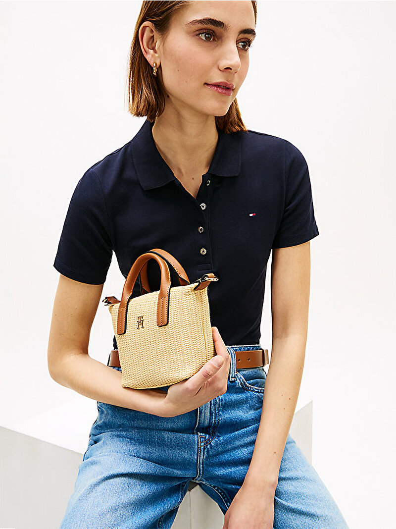 Kadın Popette Micro Tote Çanta Bej AW0AW185260F4