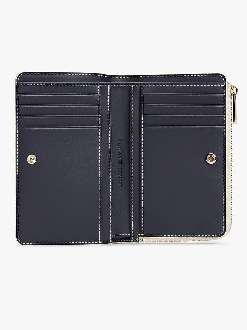 Kadın TH Icon Bifold Cüzdan Bej AW0AW185940F4