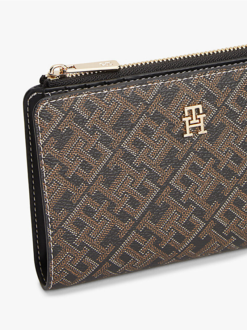 Kadın TH Icon Bifold Cüzdan Siyah AW0AW185940GJ